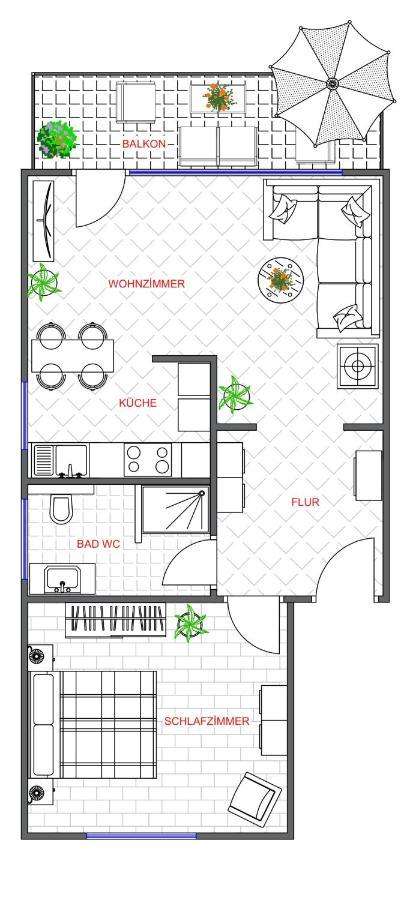 Traumhafte Kurstadt Apartment Moderne 2Zkb Balkon Pkw Stellplatz Bad Nauheim Exteriör bild